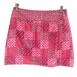 Vineyard Vines Patch Wrap Summer Mini Skirt Sz 4